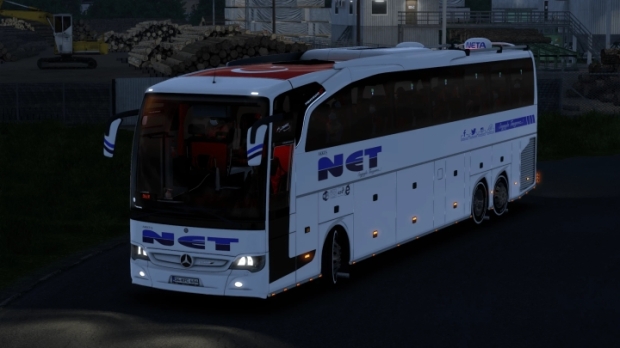 ETS2 - Travego 17SHD 2015 Net Turizm Skin V1.0