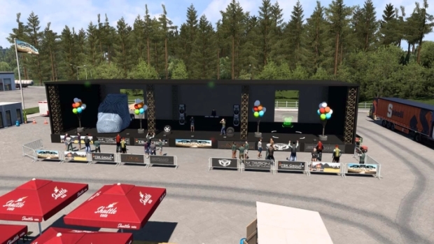 ETS2 - Trucker Meeting on The A7