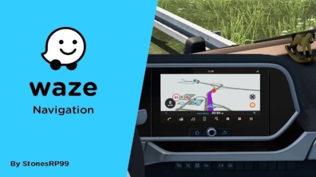 ETS2 - Waze Navigation