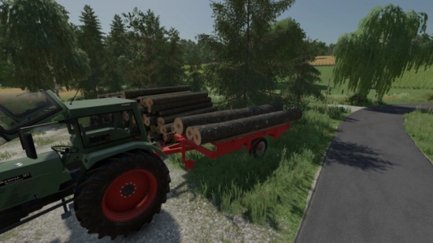 FS22 - Woodtrailer V1.0