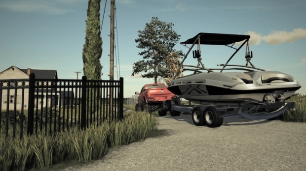 FS22 - Yamaha Fishing Boat V1.0