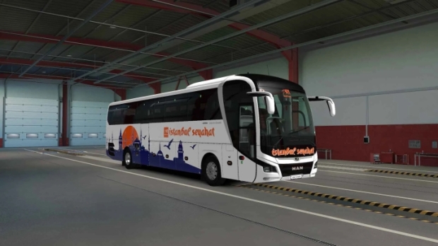 ETS2 - 2023 MAN Lions Coach Istanbul Seyahat Pack V1.0