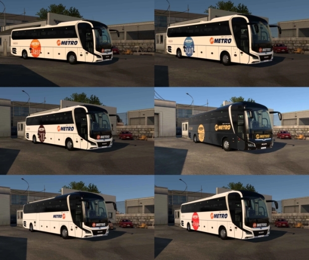ETS2 - 2023 MAN Lions Coach Metropack V1.0