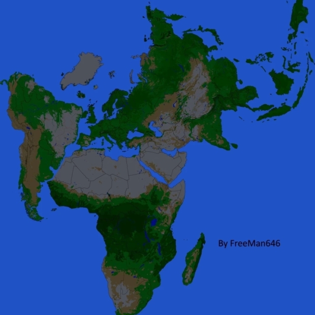 ETS2 - AllWorld Map Irisha Edition V3.0