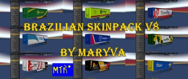 ETS2 - Brazilian Skinpack V8.0
