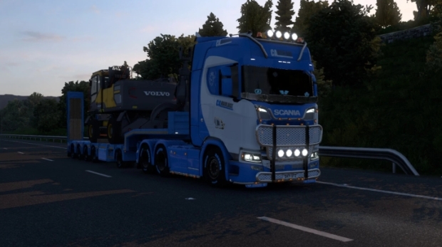 ETS2 - CA Haulage Scania Skin
