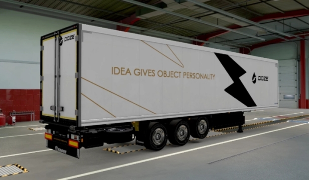 ETS2 - DOZE Krone Coolliner Skin V1.0