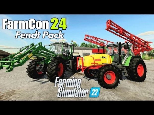 FS22 - Fendt (FarmCon24) Pack Edit V1.0
