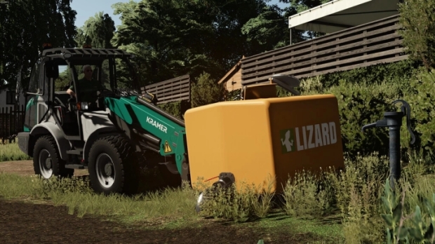 FS22 - Frontloader Lizard Barrel V1.0