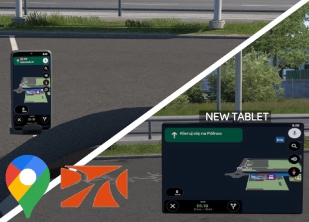 ETS2 - Google Maps Addon Promods V2.1