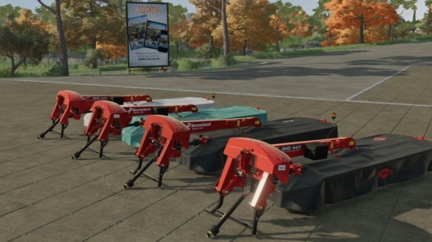 FS22 - Kuhn / Kverneland Mower Pack V1.0