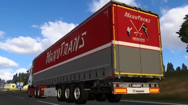 ETS2 - Manutrans Trailer Skin