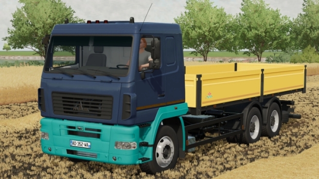 FS22 - MAZ 6312 Trucks Pack V1.0