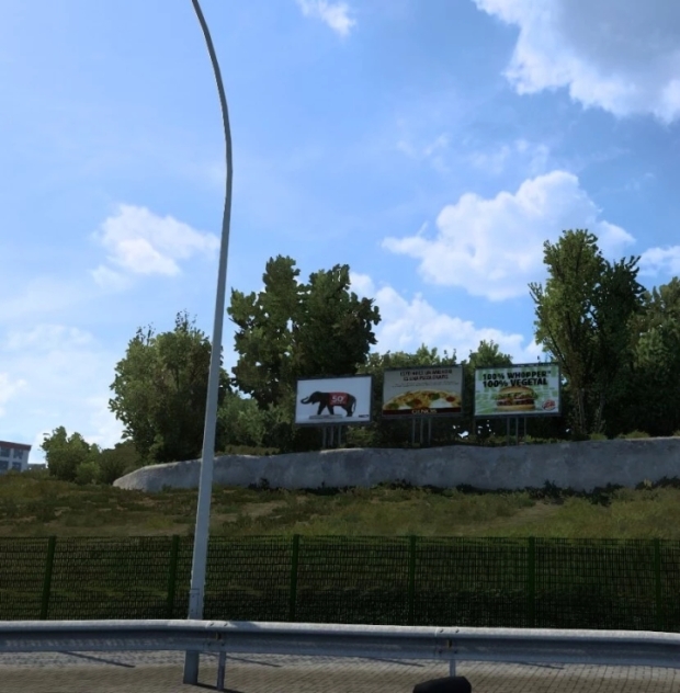 ETS2 - Mupis, Opis and Canopies from All Over Europe with Real Advertising V1.50.2