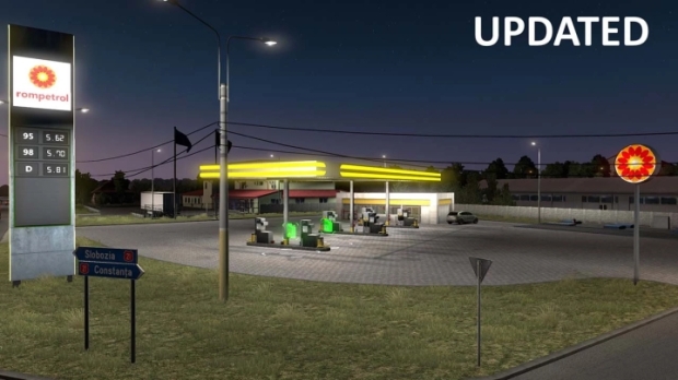 ETS2 - Real European Gas Stations Reloaded