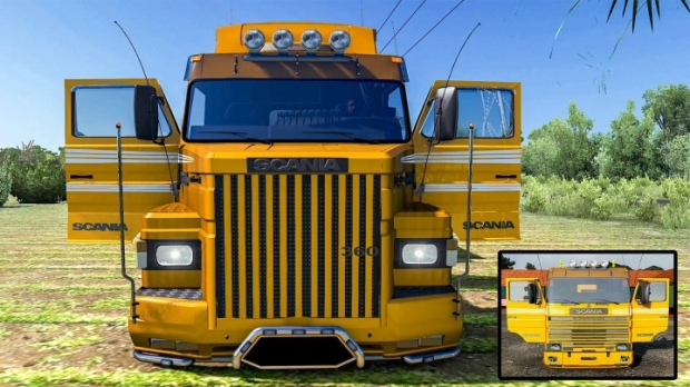 ATS - Scania 113H Truck Mod with 2 Cabin