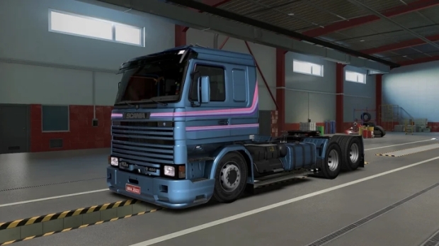 ETS2 - Scania 143H Truck + Interior