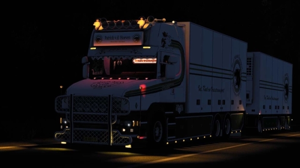 ETS2 - Scania T500 Tandem Patrick vd Hoeven V2.2