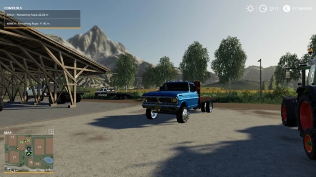 FS19 - 1970 Ford F350 Flatbed V1.0