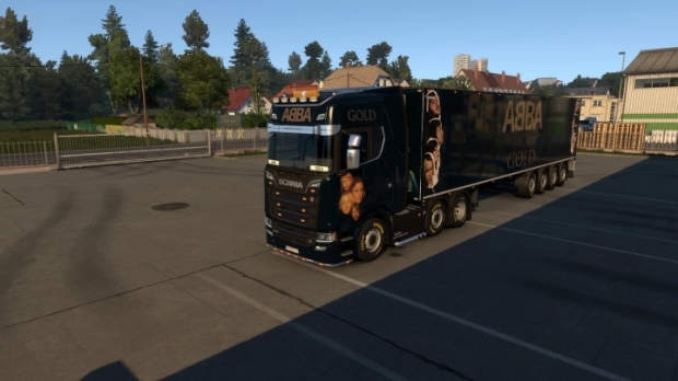 ETS2 - Abba Scania S Skin V1.0