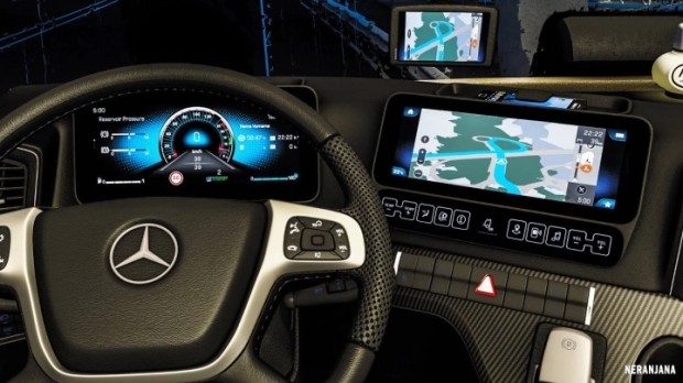 ETS2 - Apple Maps Navigation Pack V1.6.1