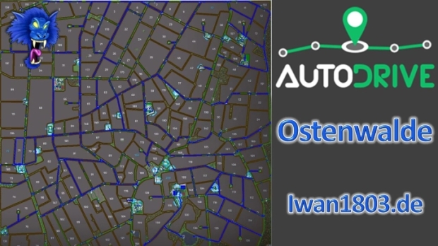 FS22 - AutoDrive Course Ostenwalde V1.0