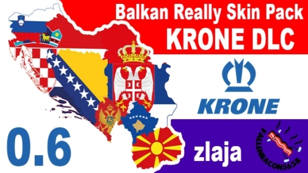 ETS2 - Balkan Really Skin Pack Krone DLC 0.6