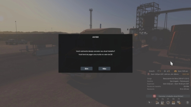 ETS2 - Cancel Current Free Job V1.0 (20.08.2024)