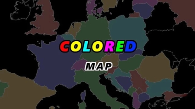 ETS2 - Colored Map V1.0.2