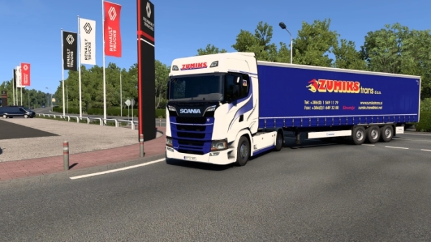ETS2 - Combo Skin Zumiks Trans Doo V1.0
