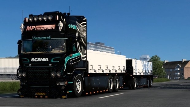 ETS2 - Ex Pfanz Transporte Skin Rjl (Fisch) V1.0