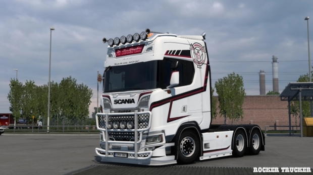ETS2 - Fredrik Bjork Transport Skin for Scania S NG V1.0