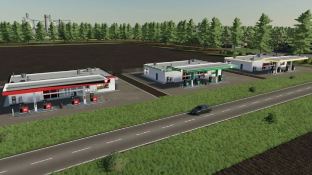 FS22 - Gas Station Pack V1.0