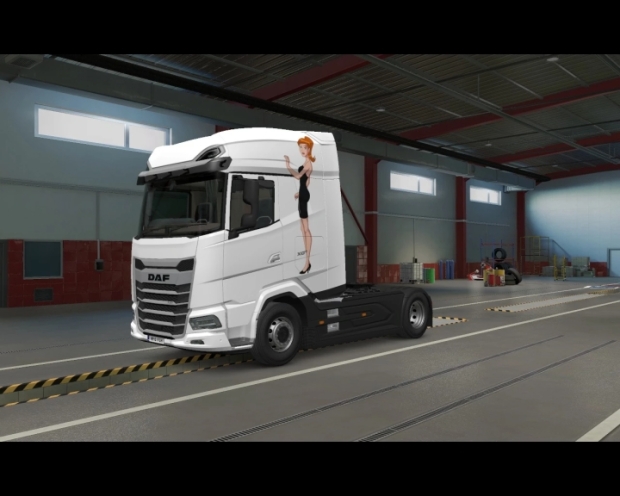 ETS2 - Gwen Tennyson Skin V1.0