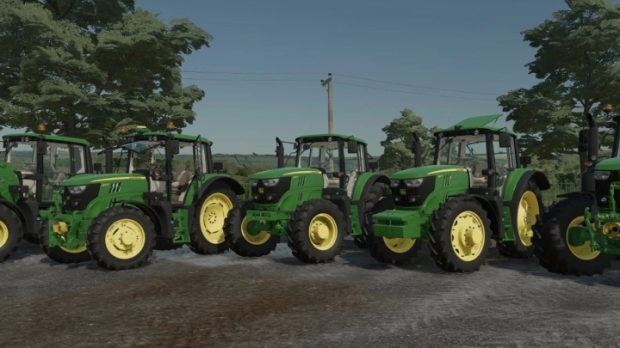 FS22 - John Deere 6M Pack V1.2