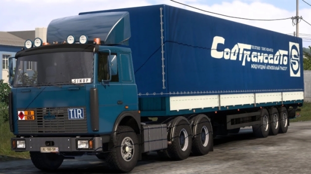 ETS2 - MAZ-6422 (1981) + Trailers