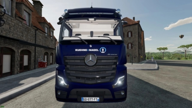 FS22 - Mercedes Actros 2020 Kuehne + Nagel Group V1.0