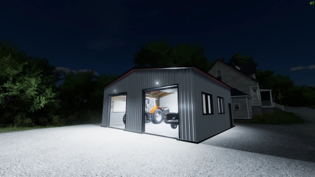 FS22 - Modern Two Car Garage V1.0