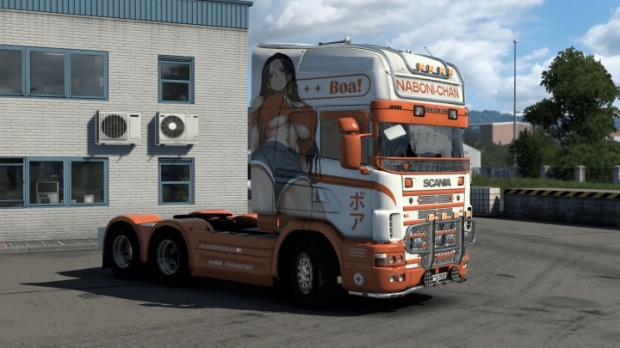 ETS2 - Naboni (Nami, Boa & Nico) One Piece For RJL 4-Series V1.0