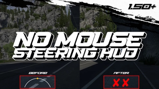 ETS2 - No Mouse Steering Hud