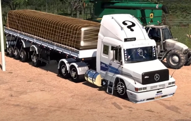 ETS2 - Randon Bulk 3 Axles, Vanderleia and 4 Paws Normal and Arched Heights