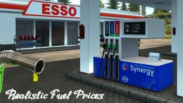 ETS2 - Realistic Fuel Prices Week 34 V1.0