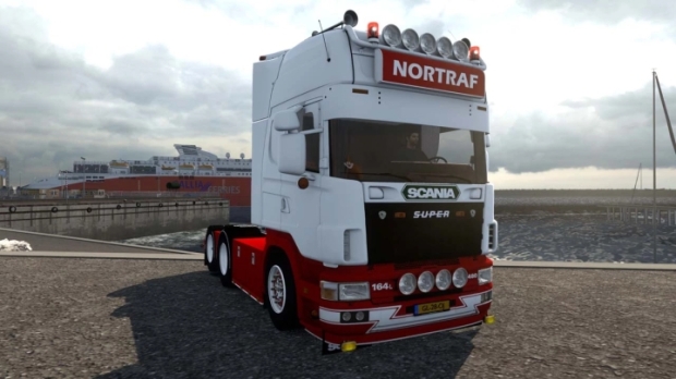 ETS2 - Scania 4 Series Taglift Nortraf V2.0