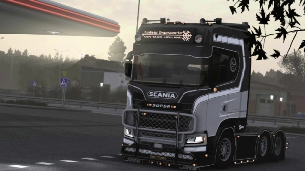 ETS2 - Scania R580 Ludwig Transporte V1.0