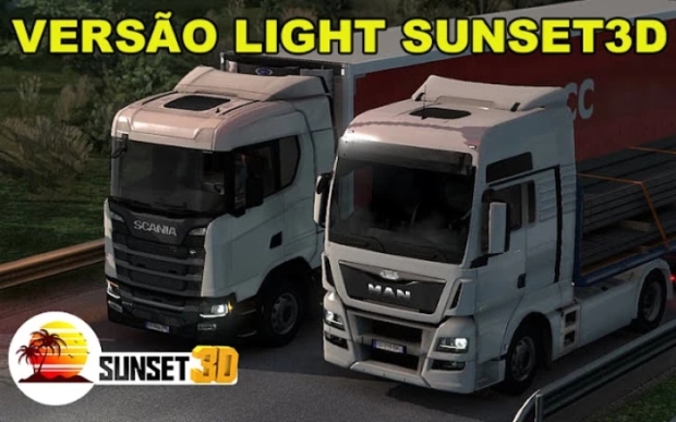 ETS2 - Sunset3d Light Mod Grafic