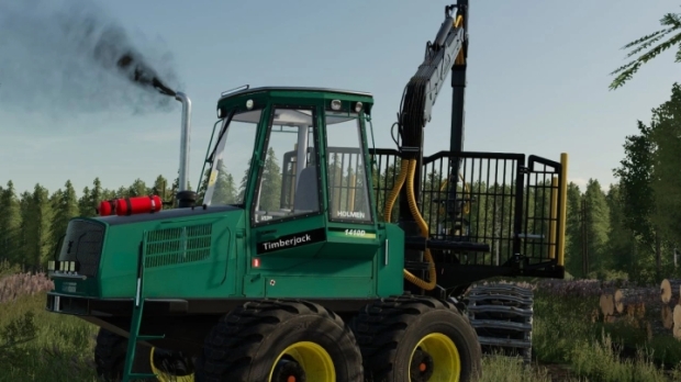 FS22 - Timberjack 1410D Wide Bunk V1.0