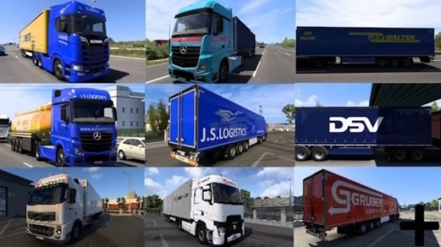 ETS2 - Traffic Skin Pack V1.0