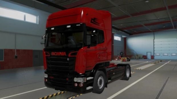 ETS2 - Vabis Red R6 Skin