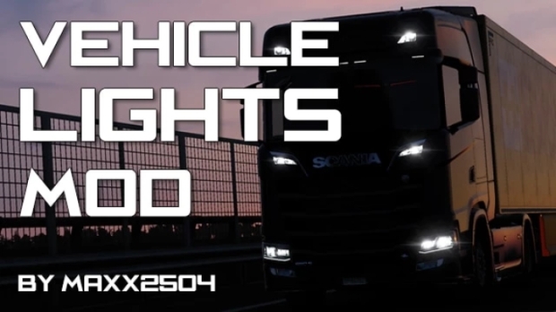 ETS2 - Vehicle Lights Mod V1.0
