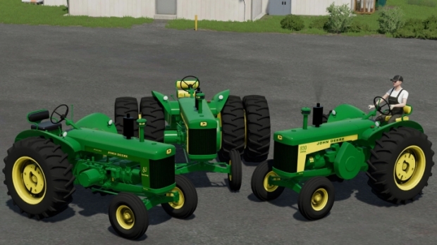 FS22 - 1956 - 1958 Years John Deere Tractors Pack V1.0